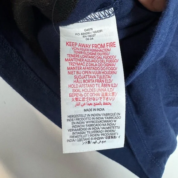 Mini Boden Girls Super Stitch‎ Unicorn Long Puff Sleeve T-Shirt Navy 5-6 Years - Picture 5 of 6